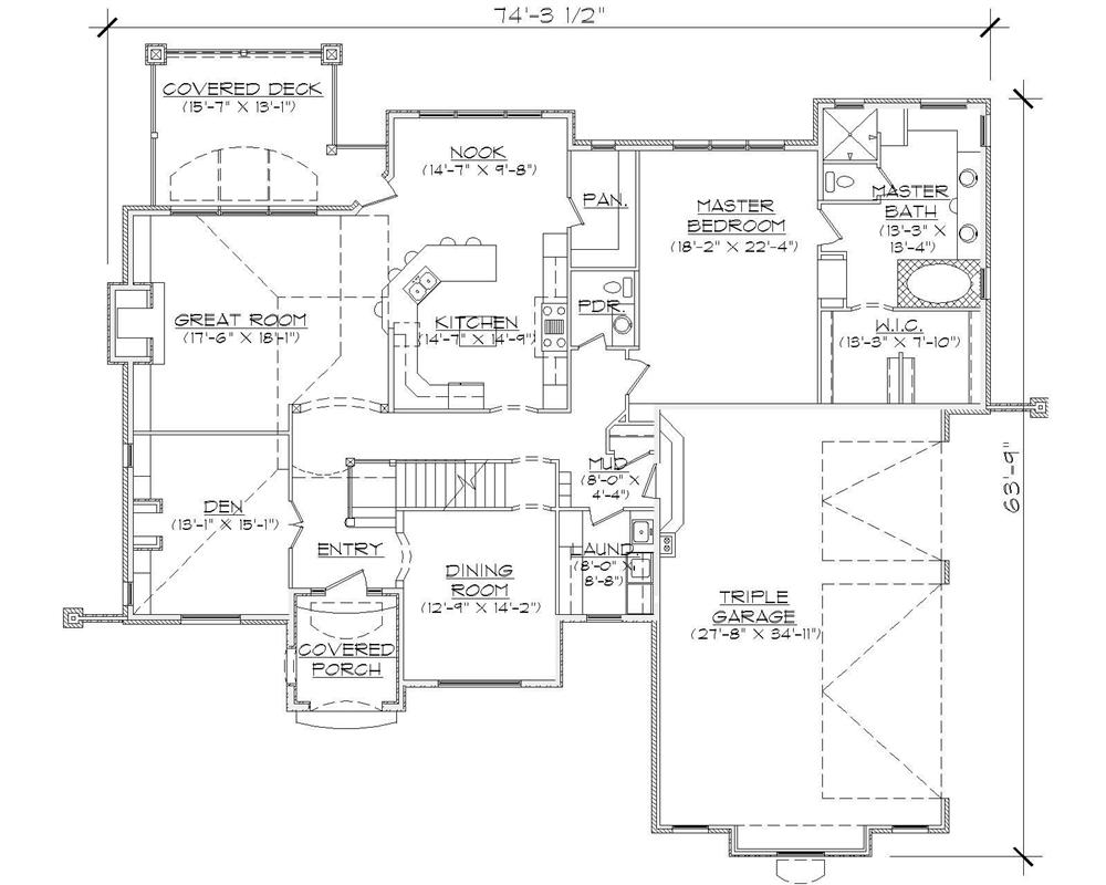 Floor Plan First Story