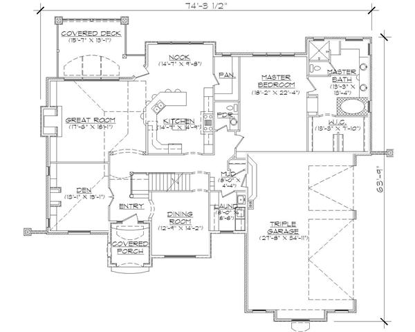 Floor Plan First Story
