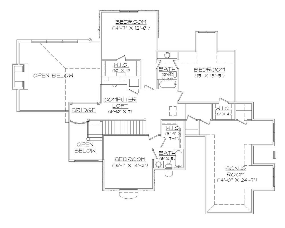 Floor Plan Second Story