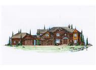 Color Rendering of this house plan