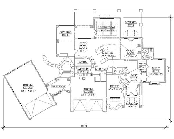 Floor Plan First Story