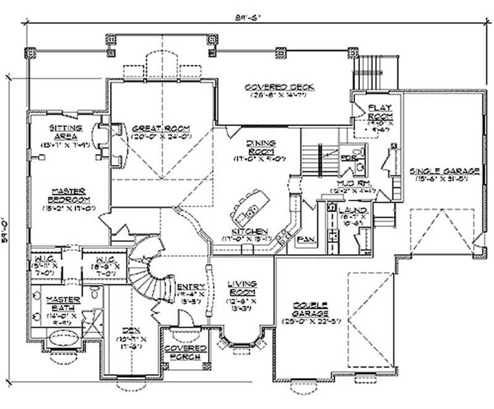 Main Floor Plan TS5078