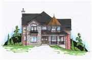 View house Plan#135-1124