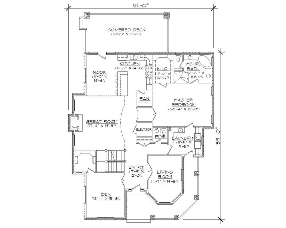 Floor Plan First Story