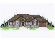 Color Rendering of this house plan