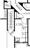 136-1000 house plan basement option