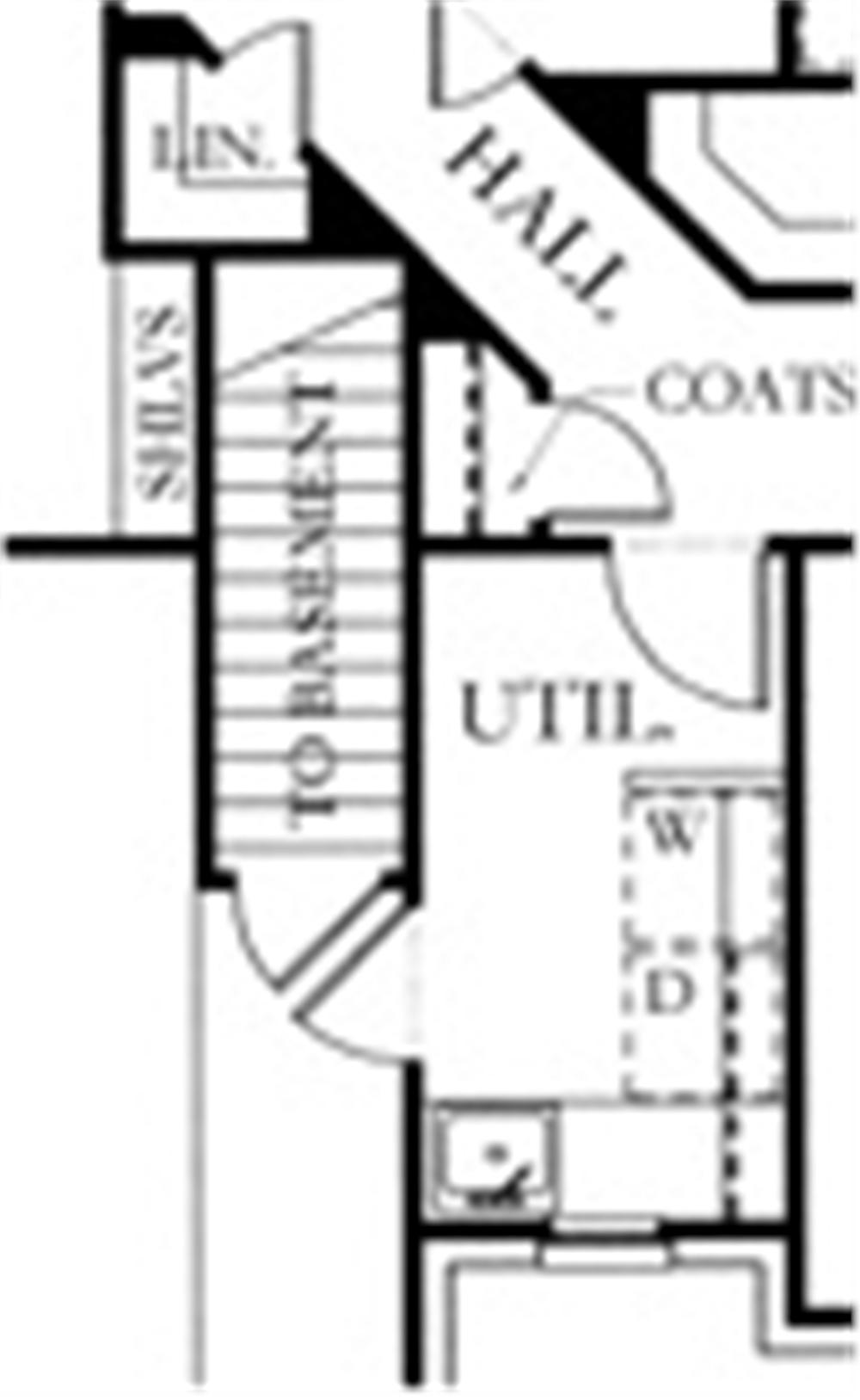 136-1000 house plan basement option
