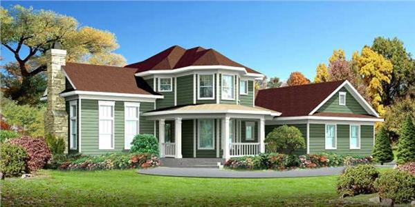 Main image for house plan # 7019