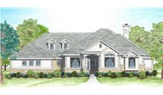 Main image for house plan # 7023
