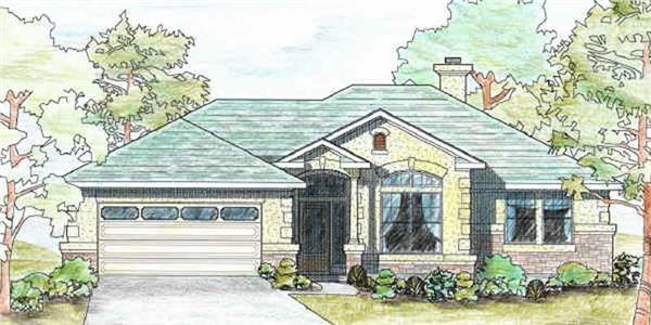 Main image for house plan # 6971