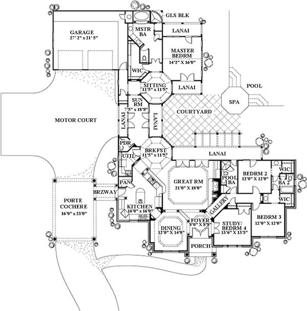 Floor Plan First Story
