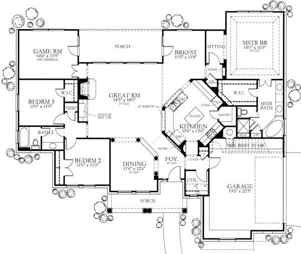 Floor Plan First Story