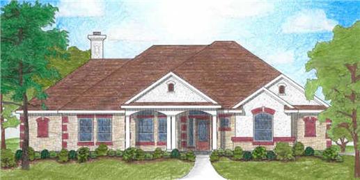 Main image for house plan # 7011