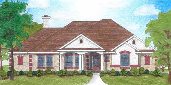 Main image for house plan # 7011