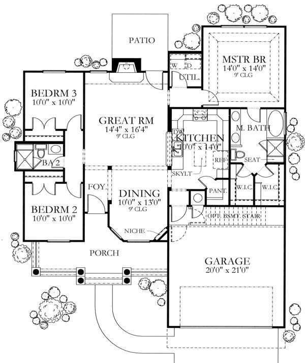 Floor Plan With Basement