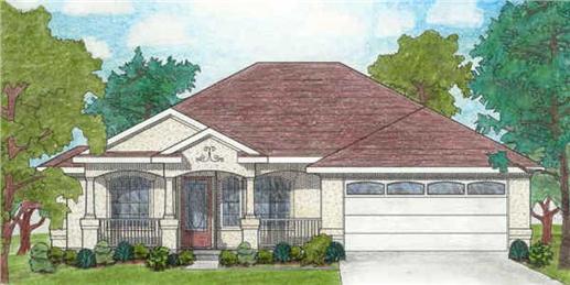 Main image for house plan # 6964