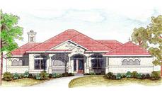 Main image for Mediterranean house plans # 7000
