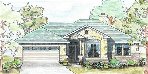 Main image for house plan # 6970