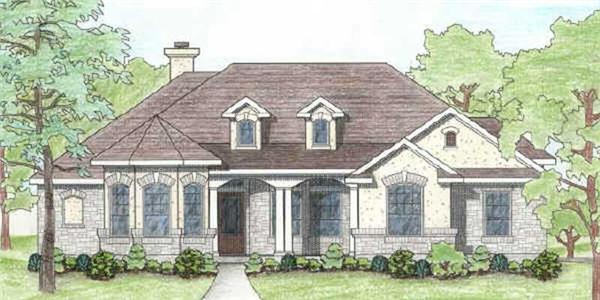 Main image for house plan # 6989