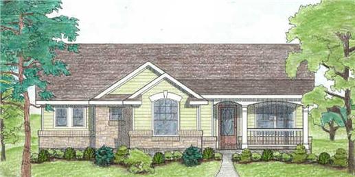 Main image for house plan # 6960