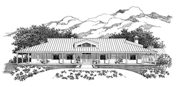 Home Plan Front Elevation