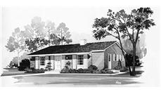 Main image for house plan # 17411