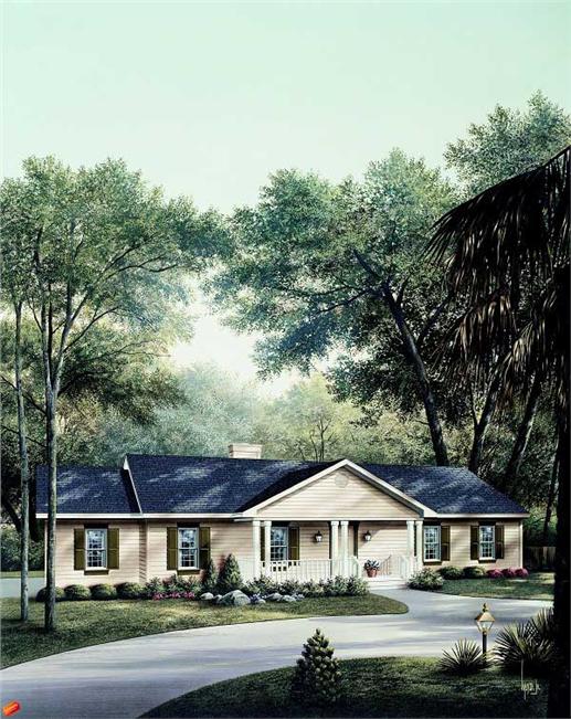 Front elevation of 001d-0024