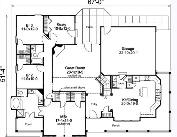 Floor Plan First Story