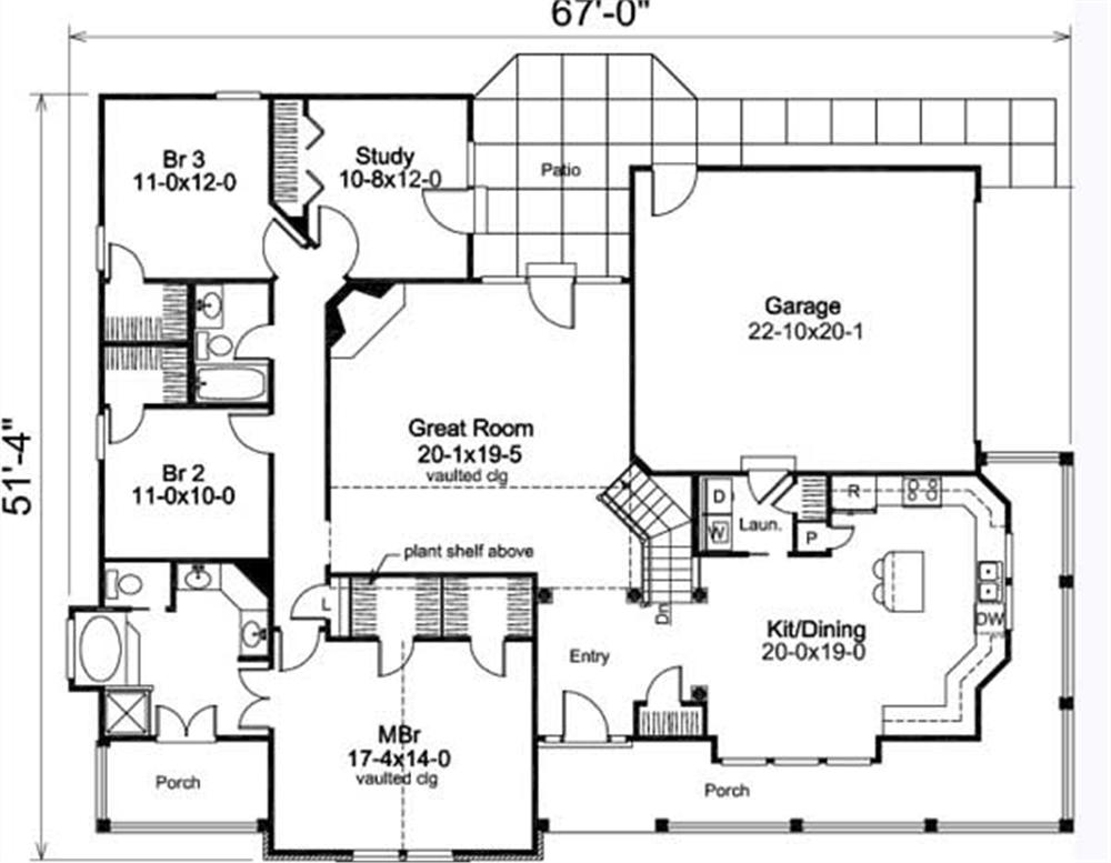 Floor Plan First Story