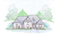 European Home Plans Front Elevation.