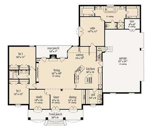 Floor Plan First Story