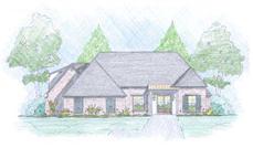 Color Rendered front elevation for European Houseplans PH 18-082-400.