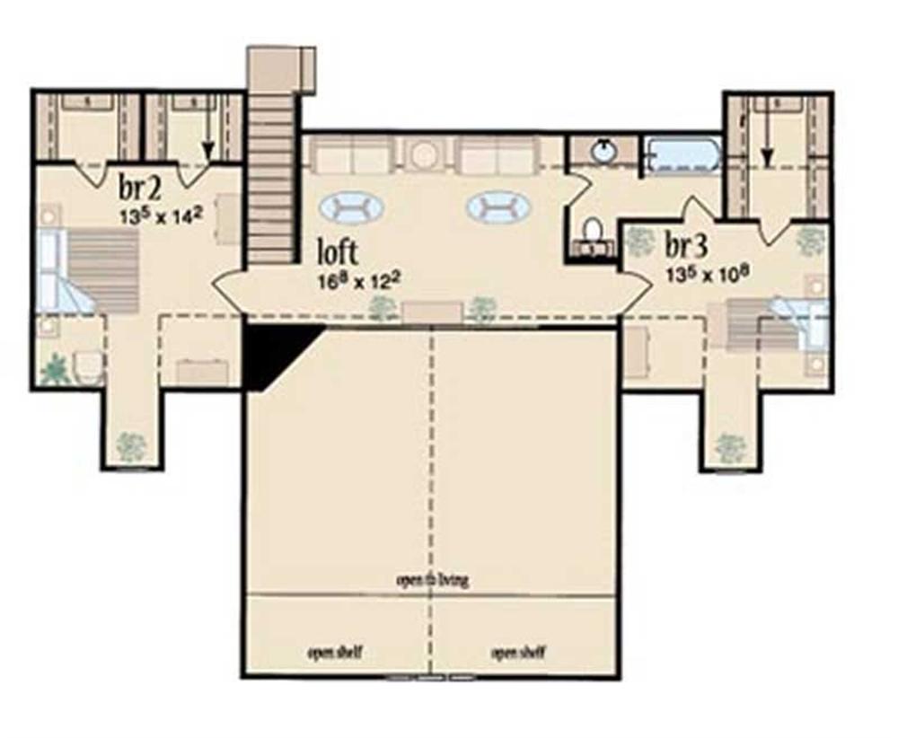 second floor