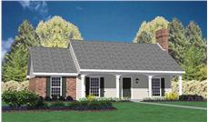 Main image for house plan # 8019