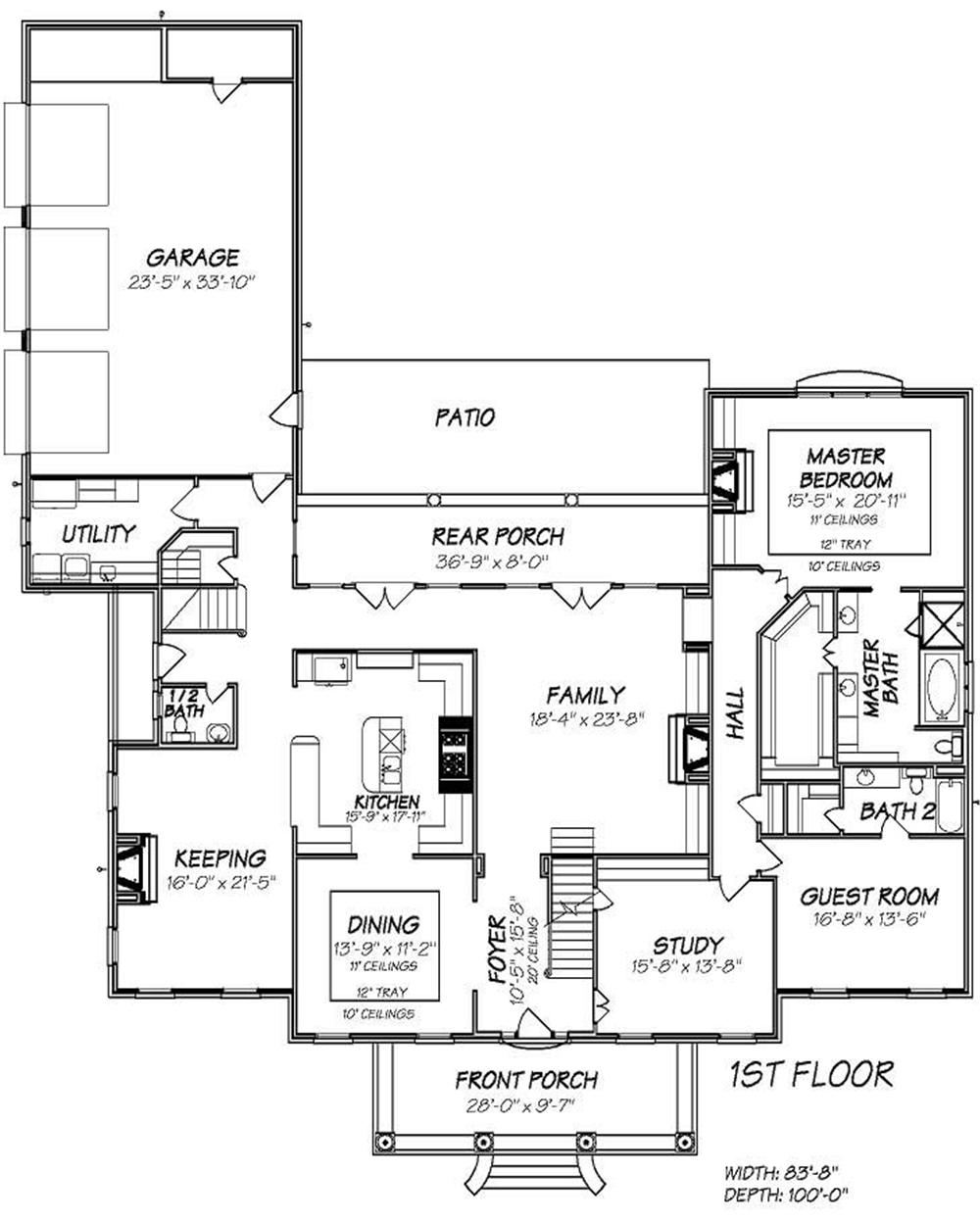 Floor Plan First Story
