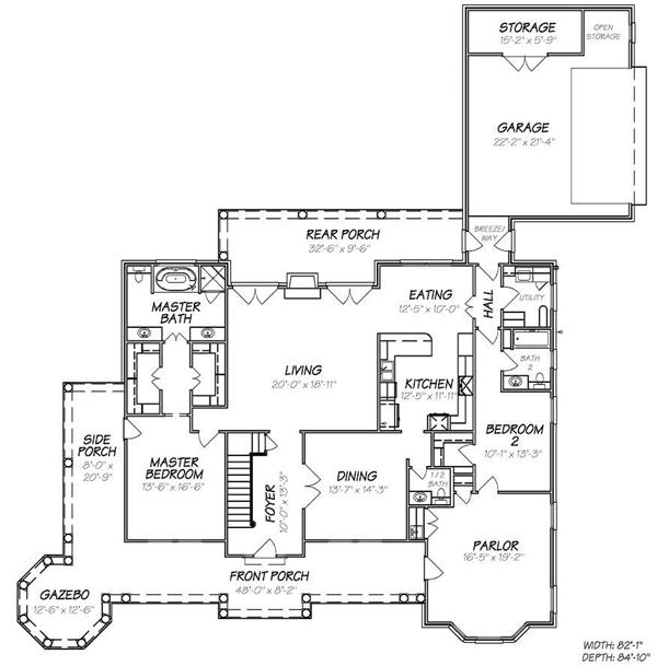 Floor Plan First Story