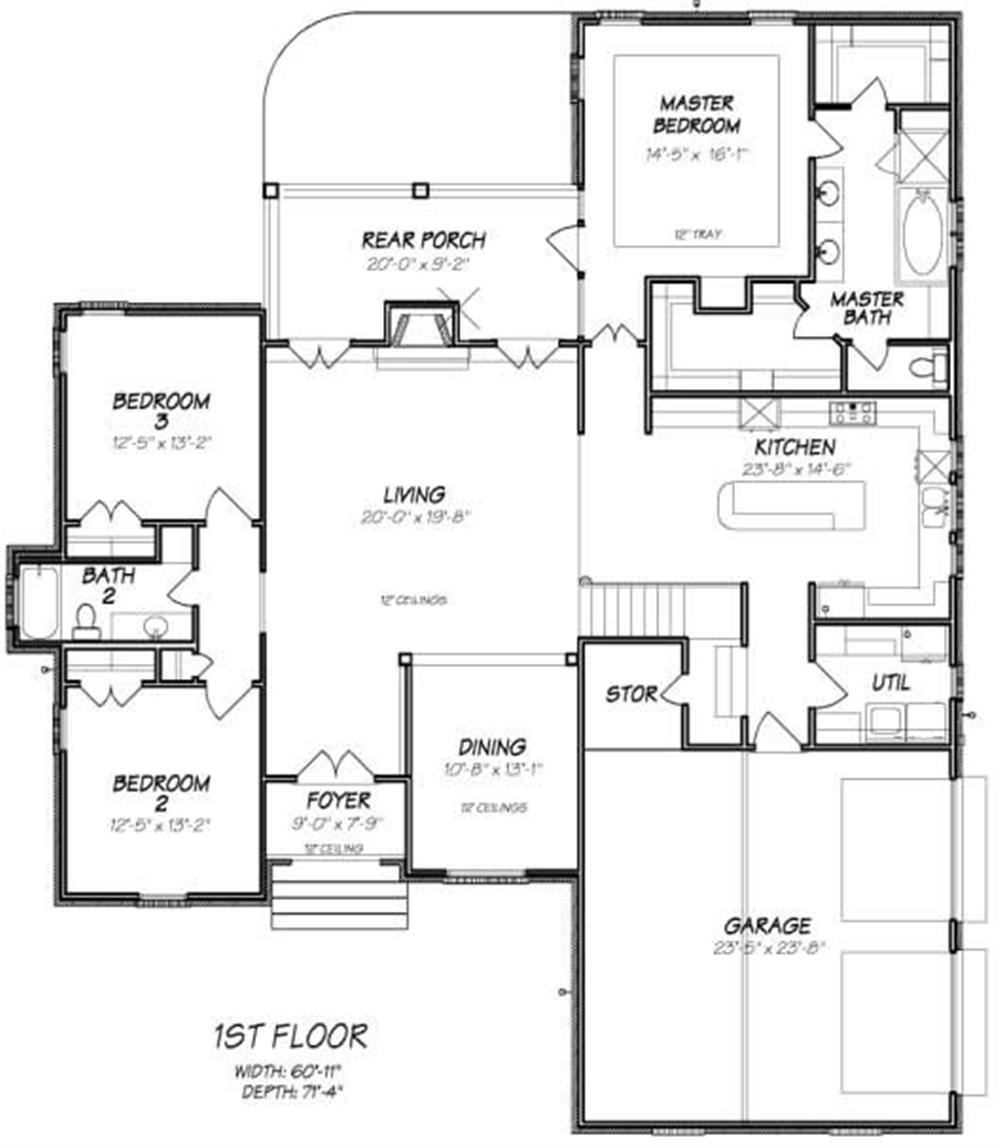 Floor Plan First Story