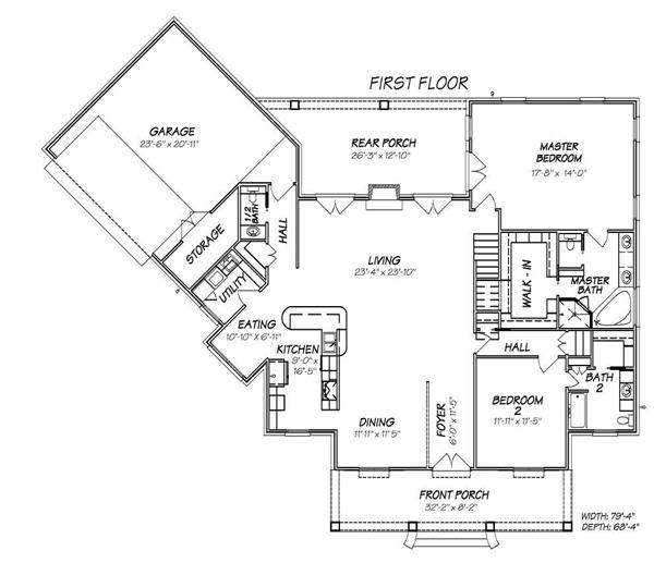 Floor Plan First Story