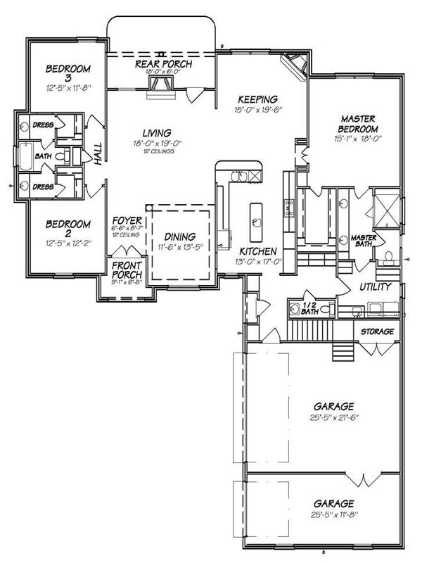 Floor Plan First Story
