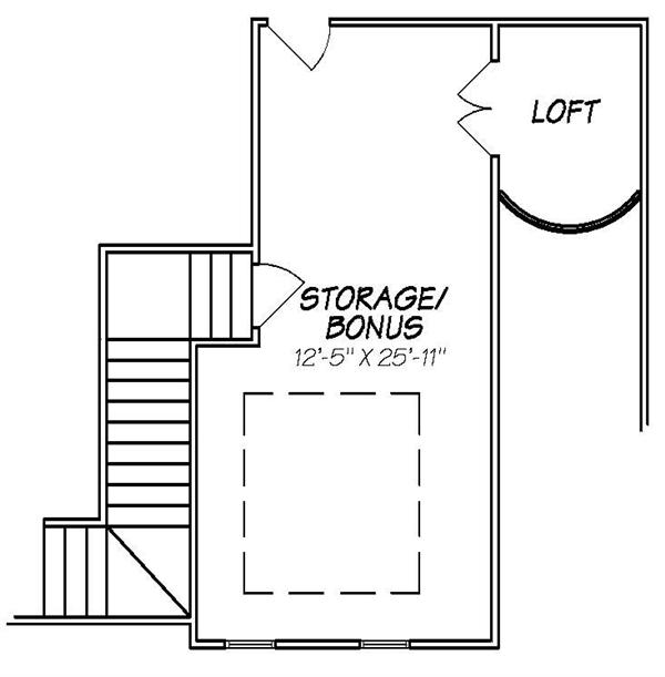 Floor Plan Bonus Room