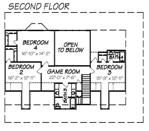 Floor Plan Second Story