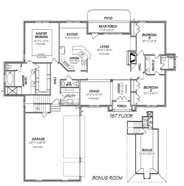 Floor Plan First Story