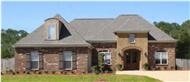This is a color photo of these European Houseplans.