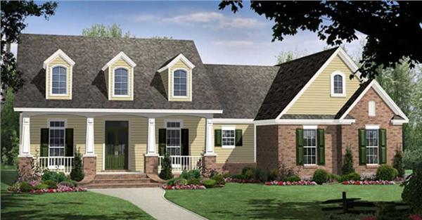 Main image for country home plans # HPG-2266-1