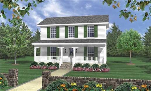 Main image for house plan # 16917