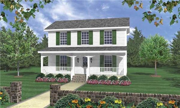 Main image for house plan # 16917