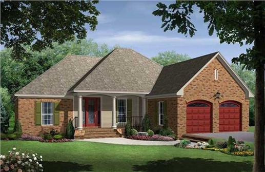 Main image for house plan # 16924