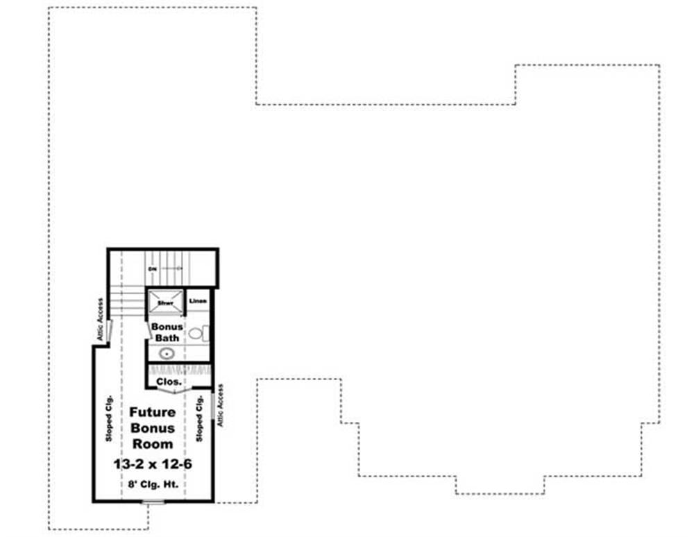 Second Floor Plan HPG-2100-3