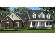 Computer generated Country Houseplans are so beautiful!