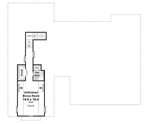 Floor Plan Bonus Room